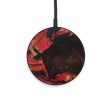 Circle Wood+Resin Wireless Charger - Cheyenne (Red, 640144) Online now