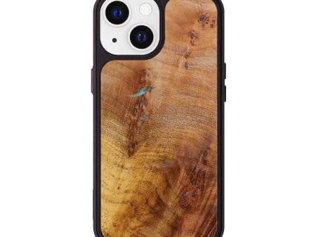 iPhone 13 Wood+Resin Phone Case - Philip (Maple Burl, 639495) on Sale