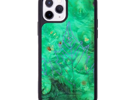 iPhone 11 Pro Wood+Resin Phone Case - Bennie (Spring, 640207) For Cheap