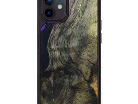 iPhone 12 Wood+Resin Phone Case - Ashleigh (Buckeye Burl, 638968) on Sale