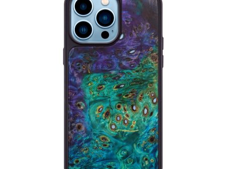 iPhone 14 Pro Max Wood+Resin Phone Case - Mckinley (Galaxy, 638595) For Discount