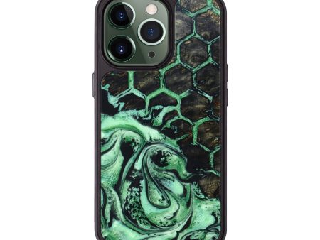 iPhone 13 Pro Wood+Resin Phone Case - Bernice (Pattern, 638617) Online Sale