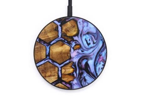 Circle Wood+Resin Wireless Charger - Kirk (Pattern, 640130) Online Hot Sale