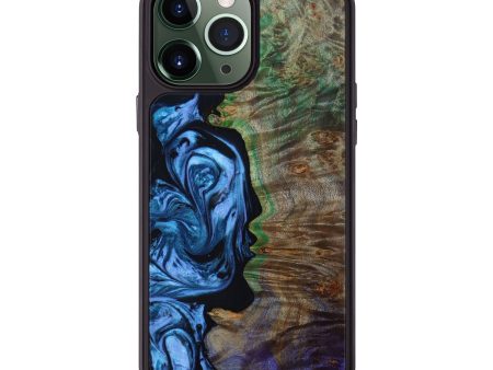 iPhone 13 Pro Max Wood+Resin Phone Case - Belinda (Artist Pick, 641318) Fashion