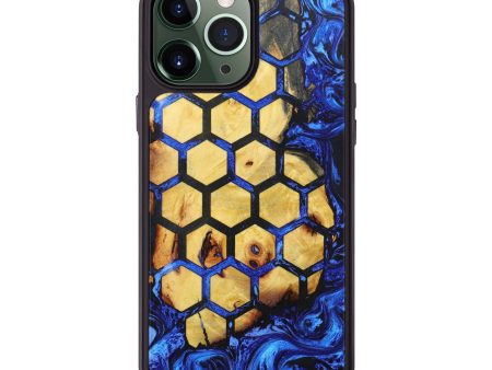 iPhone 13 Pro Max Wood+Resin Phone Case - Aaliyah (Pattern, 638092) For Cheap