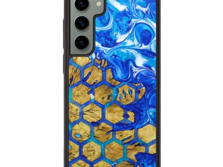 Galaxy S23 Plus Wood+Resin Phone Case - Hope (Pattern, 642231) Discount