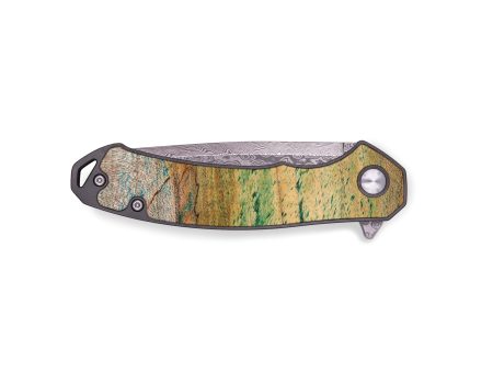 EDC Burl Wood Pocket Knife - Esteban (Maple Burl, 639068) Cheap