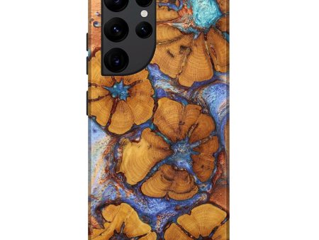 Galaxy S22 Ultra Wood+Resin Live Edge Phone Case - Roosevelt (Artist Pick, 637742) Supply