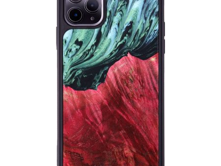 iPhone 11 Pro Max Wood+Resin Phone Case - Roosevelt (Galaxy, 638556) Supply