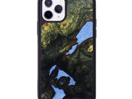 iPhone 11 Pro Wood+Resin Phone Case - Bailey (Buckeye Burl, 639736) Online now