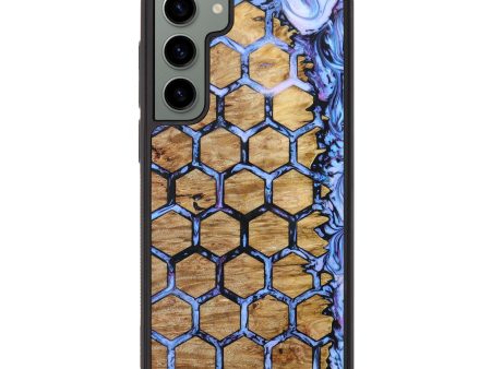 Galaxy S23 Plus Wood+Resin Phone Case - Cayden (Pattern, 640750) For Sale