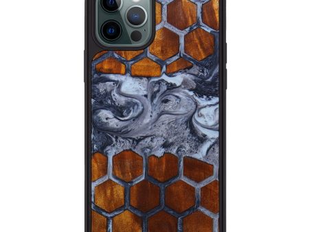 iPhone 12 Pro Wood+Resin Phone Case - Camden (Pattern, 640094) Online now