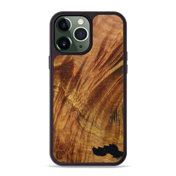 iPhone 13 Pro Max Burl Wood Phone Case - Isiah (Maple Burl, 638564) For Sale