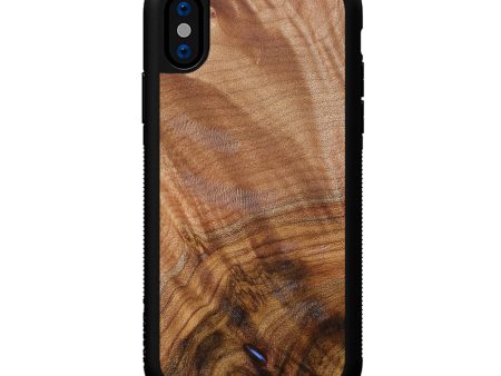 iPhone Xs Wood+Resin Phone Case - Willis (Maple Burl, 638126) For Sale