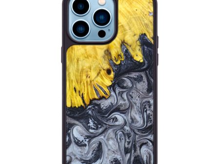 iPhone 14 Pro Max Wood+Resin Phone Case - Jan (Galaxy, 637792) Online now