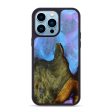 iPhone 14 Pro Max Wood+Resin Phone Case - Haley (Galaxy, 639564) For Discount