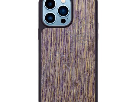 iPhone 14 Pro Max Wood+Resin Phone Case - Audrey (Maple Burl, 640181) Online now