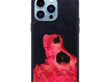 iPhone 14 Pro Max Wood+Resin Phone Case - Issac (Artist Pick, 640187) For Sale