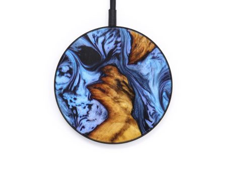 Circle Wood+Resin Wireless Charger - Julia (Artist Pick, 640145) For Discount