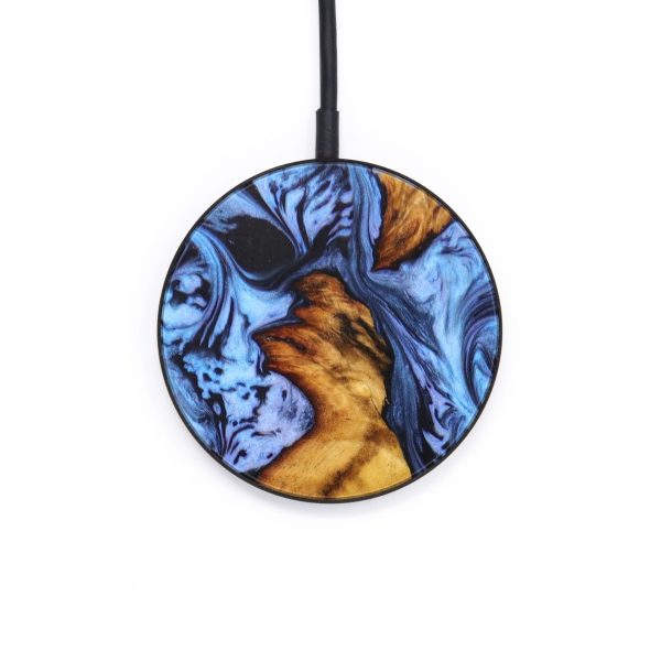 Circle Wood+Resin Wireless Charger - Julia (Artist Pick, 640145) For Discount