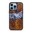 iPhone 14 Pro Max Wood+Resin Phone Case - Dallas (Pattern, 640089) For Sale