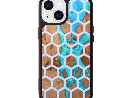 iPhone 13 Wood+Resin Phone Case - Winston (Artist Pick, 641077) on Sale