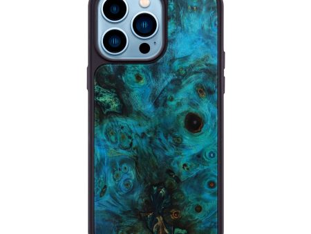 iPhone 14 Pro Max Wood+Resin Phone Case - Yahir (Buckeye Burl, 642174) Discount