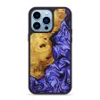 iPhone 14 Pro Max Wood+Resin Phone Case - Waylon (Purple, 638032) Cheap