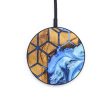 Circle Wood+Resin Wireless Charger - Malcolm (Pattern, 640120) Discount