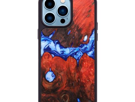 iPhone 14 Pro Max Wood+Resin Phone Case - Alessandra (Artist Pick, 640560) Supply