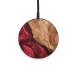 Circle Wood+Resin Wireless Charger - Kevin (Red, 640135) Online Hot Sale