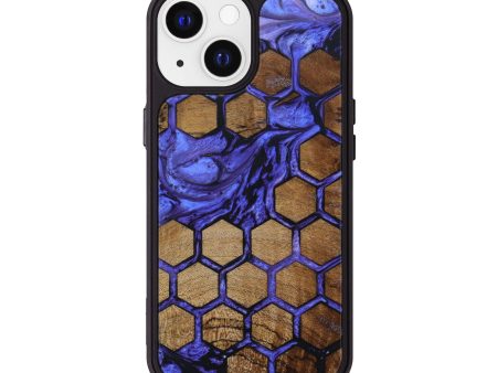 iPhone 13 Wood+Resin Phone Case - Myles (Pattern, 638630) Supply