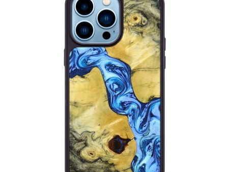 iPhone 14 Pro Max Wood+Resin Phone Case - Gustavo (Artist Pick, 640904) on Sale