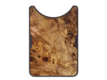 Alloy Burl Wood Wallet - Denzel (Maple Burl, 639084) Online