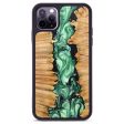 iPhone 11 Pro Max Wood+Resin Phone Case - Juniper (Green, 638038) Online now