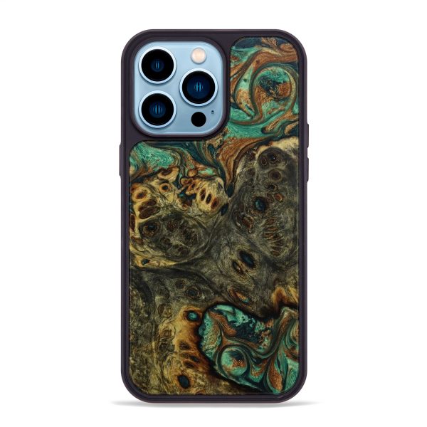 iPhone 14 Pro Max Wood+Resin Phone Case - Scott (Artist Pick, 643320) Hot on Sale