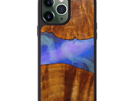 iPhone 13 Pro Max Wood+Resin Phone Case - Addison (Galaxy, 639608) Online