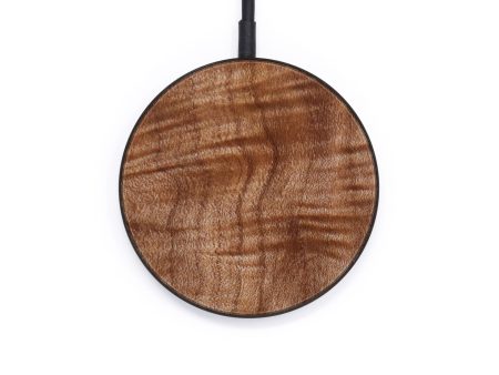 Circle Burl Wood Wireless Charger - Eden (Wood Burl, 643446) Fashion