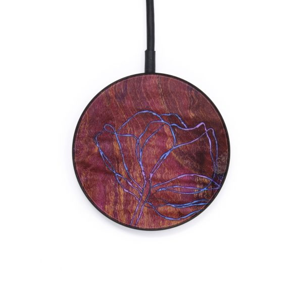 Circle Wood+Resin Wireless Charger - Perry (Spring, 640387) Supply