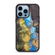 iPhone 14 Pro Max Wood+Resin Phone Case - Harold (Mosaic, 637534) Supply