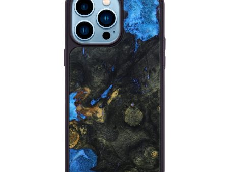 iPhone 14 Pro Max Wood+Resin Phone Case - Catalina (Buckeye Burl, 639403) Hot on Sale