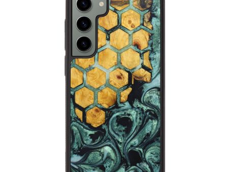 Galaxy S23 Plus Wood+Resin Phone Case - Arlo (Pattern, 638896) Cheap