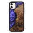 iPhone 11 Wood+Resin Phone Case - Dan (Purple, 638034) Cheap