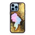 iPhone 14 Pro Max Wood+Resin Phone Case - Janine (Buckeye Burl, 639412) Discount