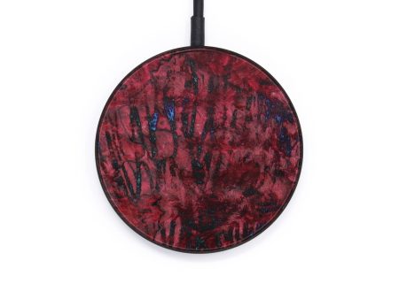 Circle Wood+Resin Wireless Charger - Brody (Spring, 640620) For Sale