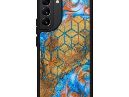 Galaxy S22 Plus Wood+Resin Phone Case - Oakley (Pattern, 638386) Fashion