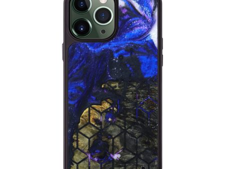 iPhone 13 Pro Max Wood+Resin Phone Case - Bonnie (Galaxy, 639162) Online now