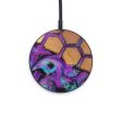 Circle Wood+Resin Wireless Charger - Sloane (Pattern, 637887) Hot on Sale