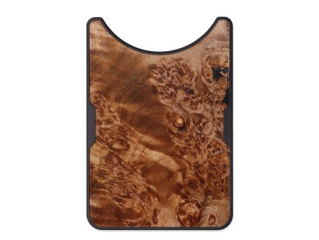 Alloy Burl Wood Wallet - Mamie (Maple Burl, 639094) For Discount