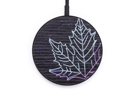 Circle Wood+Resin Wireless Charger - Archie (Spring, 640634) Sale